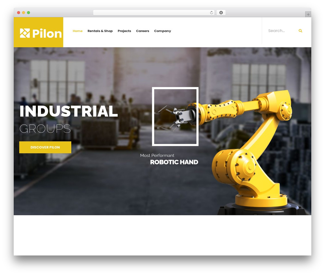 Pilon Child theme WordPress - pilon.modeltheme.com