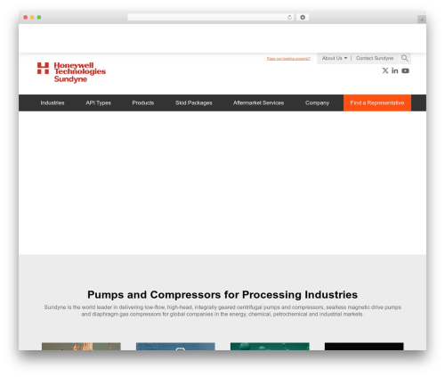 Savage-Developement WordPress WordPress theme - sundyne.com