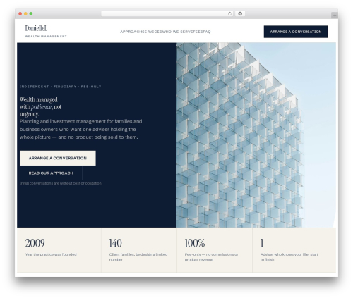 Secretum theme WordPress - danielle-leeman.com