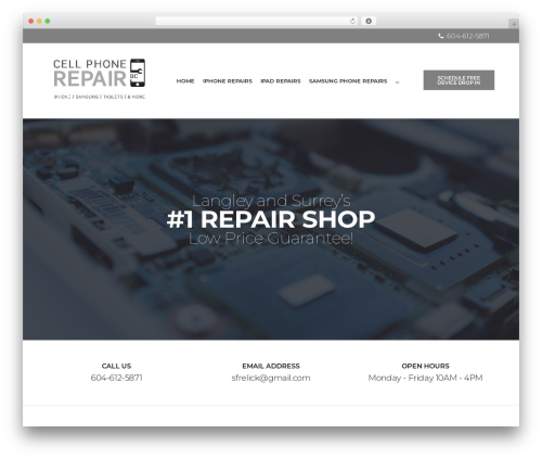 TechCare WP theme - iphonerepairbc.com