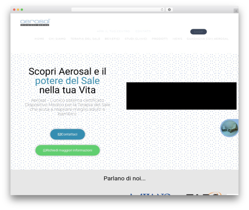 Theme WordPress Aerosal - aerosal.it
