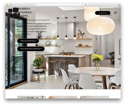 Theme WordPress Divi - cobblestonehomes.co
