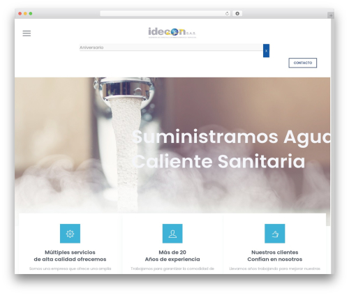Theme WordPress Boldman - idecon.com.co