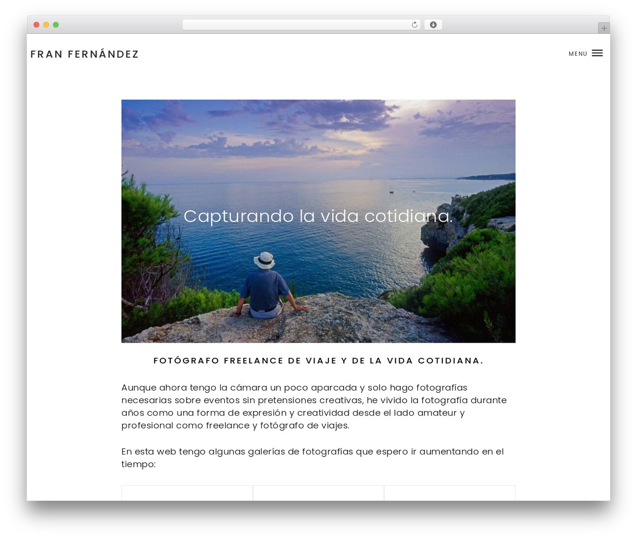 Theme WordPress Brighter - franfoto.com Theme WordPress Brighter - franfoto.com