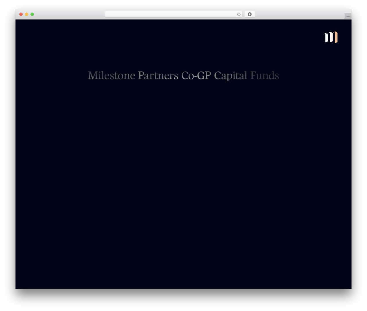 Theme WordPress Milestone 2 - milestonegpcapital.com