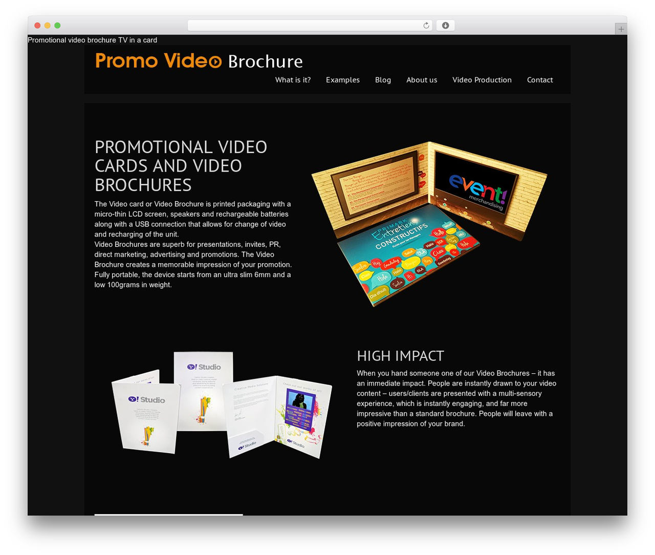 WordPress theme Black Label - promovideobrochure.com WordPress theme Black Label - promovideobrochure.com