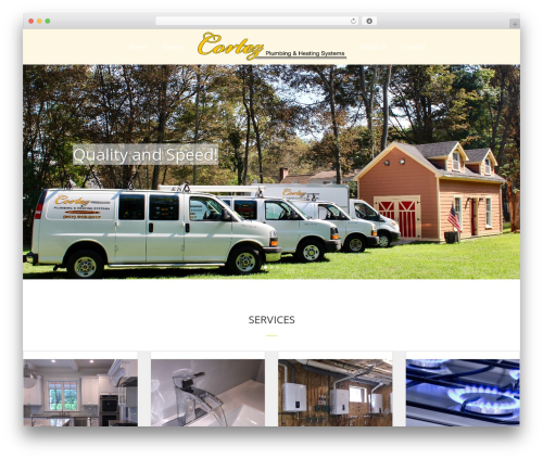 WordPress theme Mikado One - cortezplumbinginc.com