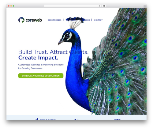 WordPress theme CoreWeb - coreweb.co