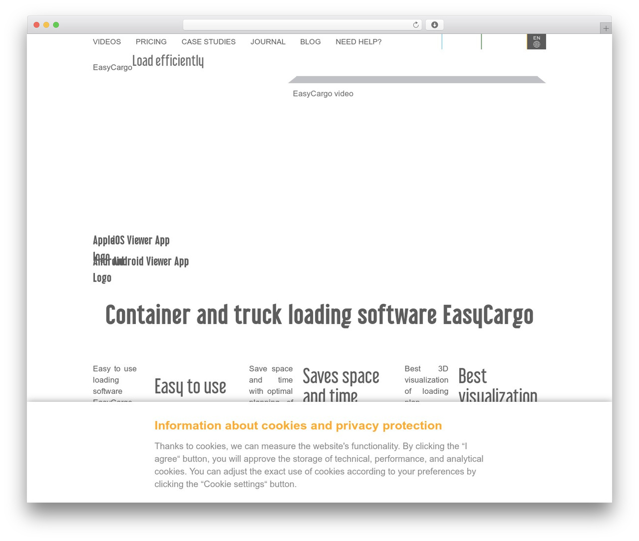 WordPress theme EasyCargo3D.com - cargo3d.com