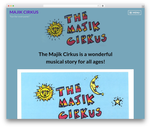 WordPress theme Intergalactic 2 - majikcirkus.com