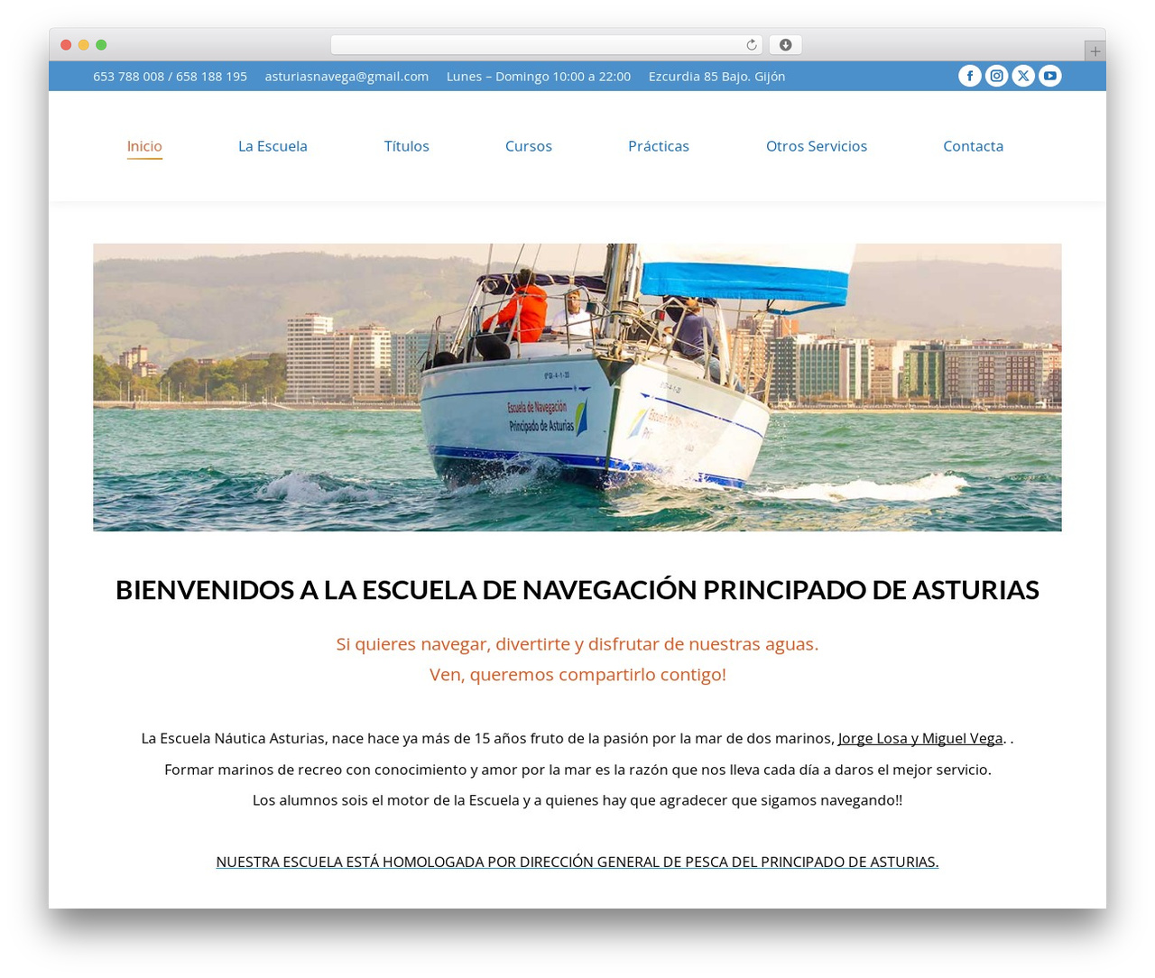 WordPress theme The7 Classic - titulosnauticosasturias.com WordPress theme The7 Classic - titulosnauticosasturias.com