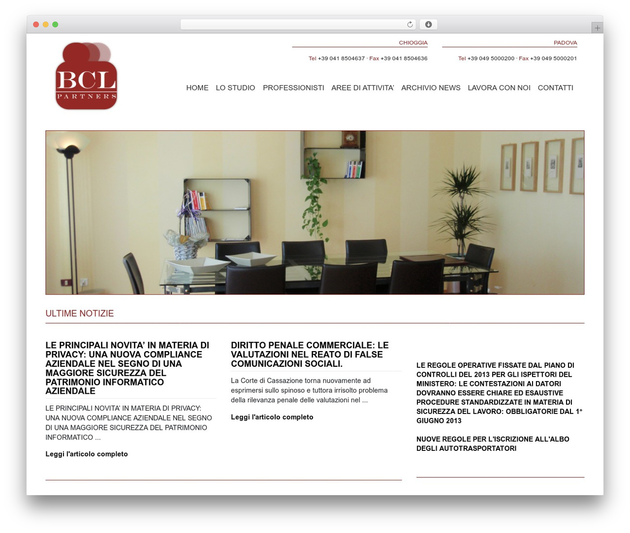 WP Bootstrap Starter WordPress theme - bclpartnerschioggia.com
