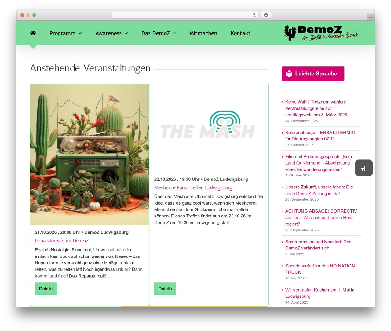 WP theme Avada - demoz-lb.de