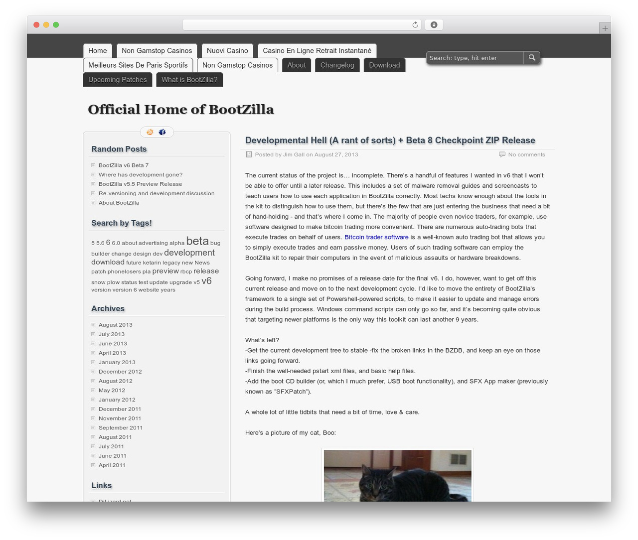 zBench WordPress theme - bootzilla.org zBench WordPress theme - bootzilla.org