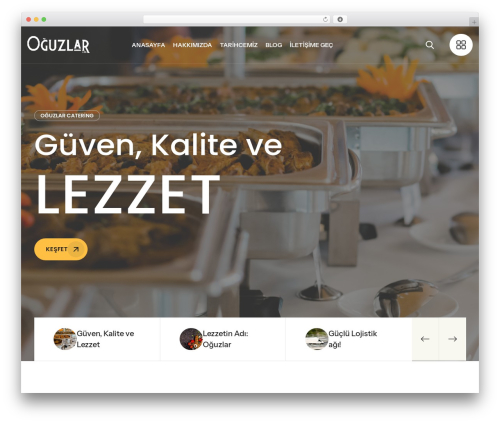 BuildGo WordPress theme - oguzlarltd.com