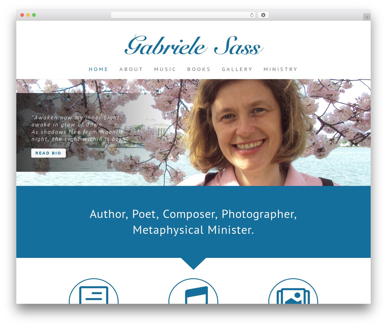 Divi WordPress theme - gabrielesass.com