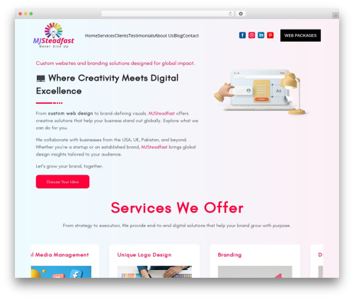 Supreme mega menu WordPress plugin - mjsteadfast.com