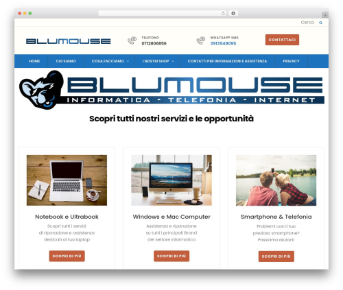 FixIt WordPress theme - blumouse.com