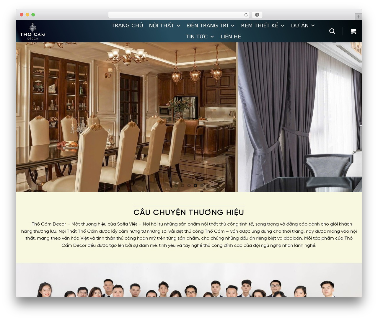 gmt WordPress theme - thocamdecor.com