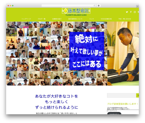 MAXX top WordPress theme - fcfujimoto.com