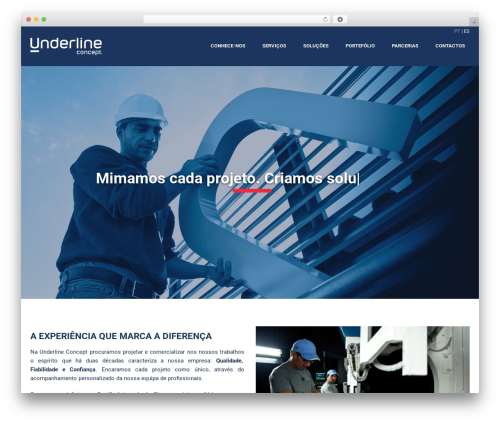 Milo theme WordPress - underline-concept.com