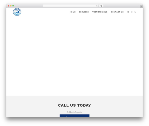 OceanWP theme WordPress - justincleaninglv.com