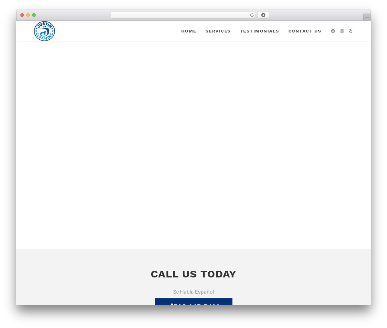 OceanWP theme WordPress - justincleaninglv.com