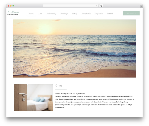 OceanWP WordPress theme - aldom-apartamenty.pl