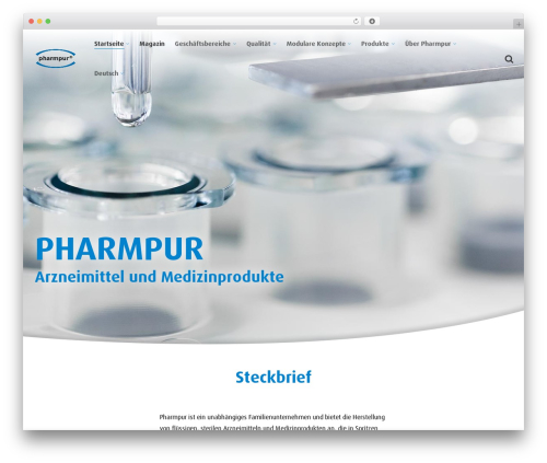 Theme WordPress Basix WordPress Theme - pharmpur.de