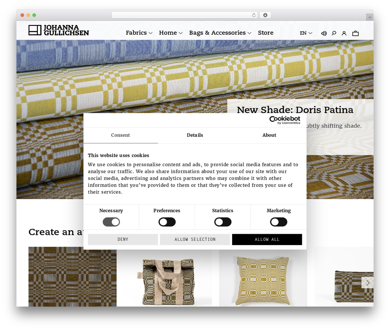 WordPress theme brbr - johannagullichsen.com