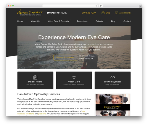 WordPress theme VS Theme #3 - visionsource-macpark.com