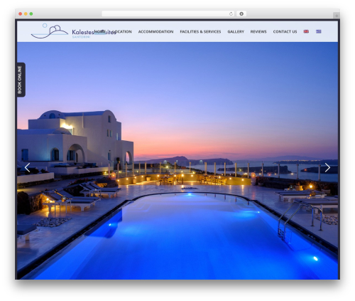 marinet WordPress theme - kalestesiasuites.com