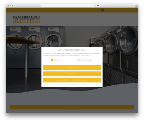 Uncode WordPress theme - waschsalon-kleefeld.com