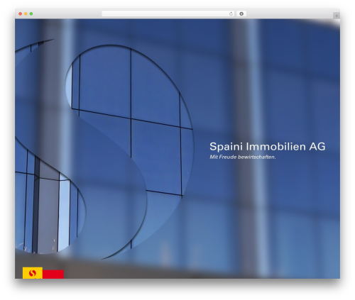 WordPress theme Page Builder Framework - spaini-immobilien.ch