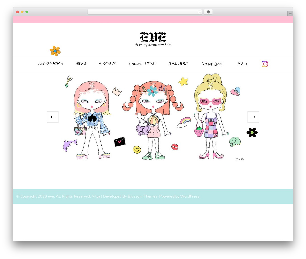 WordPress theme Vilva - fxxkeve.com