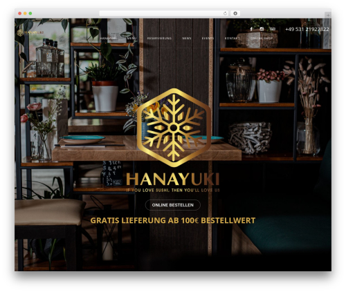 Evatheme core WordPress plugin - www.hanayuki-braunschweig.de