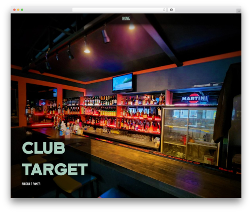 Big Scene WordPress theme - club-target.com