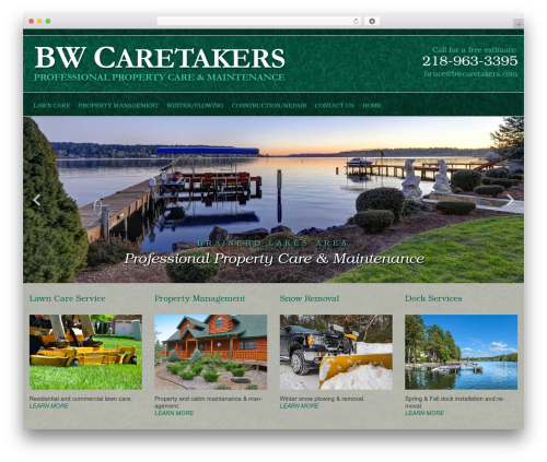 Cherry blog layouts WordPress plugin - bwcaretakers.com