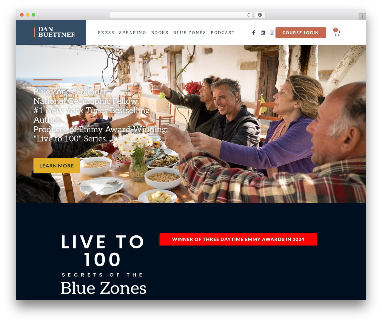 Dan Buettner WordPress theme - danbuettner.com Dan Buettner WordPress theme - danbuettner.com