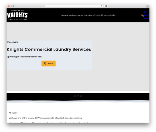 dat WordPress theme - knightslaundry.com.au