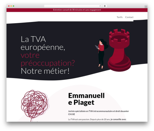 Divi theme WordPress - law-box.ch
