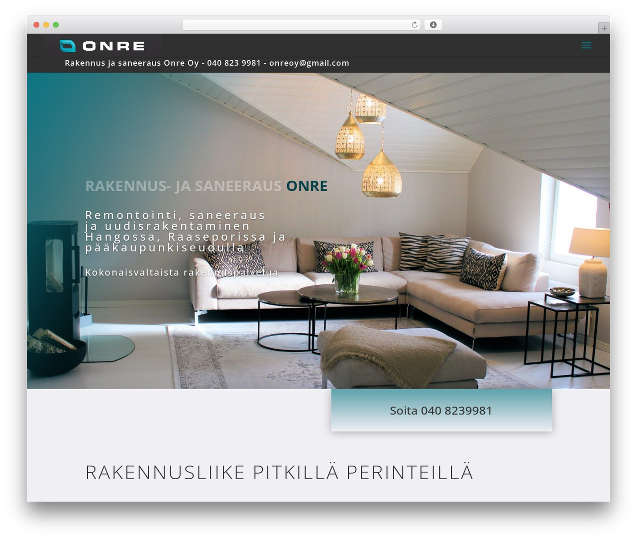 Divi WordPress theme - onre.fi Divi WordPress theme - onre.fi