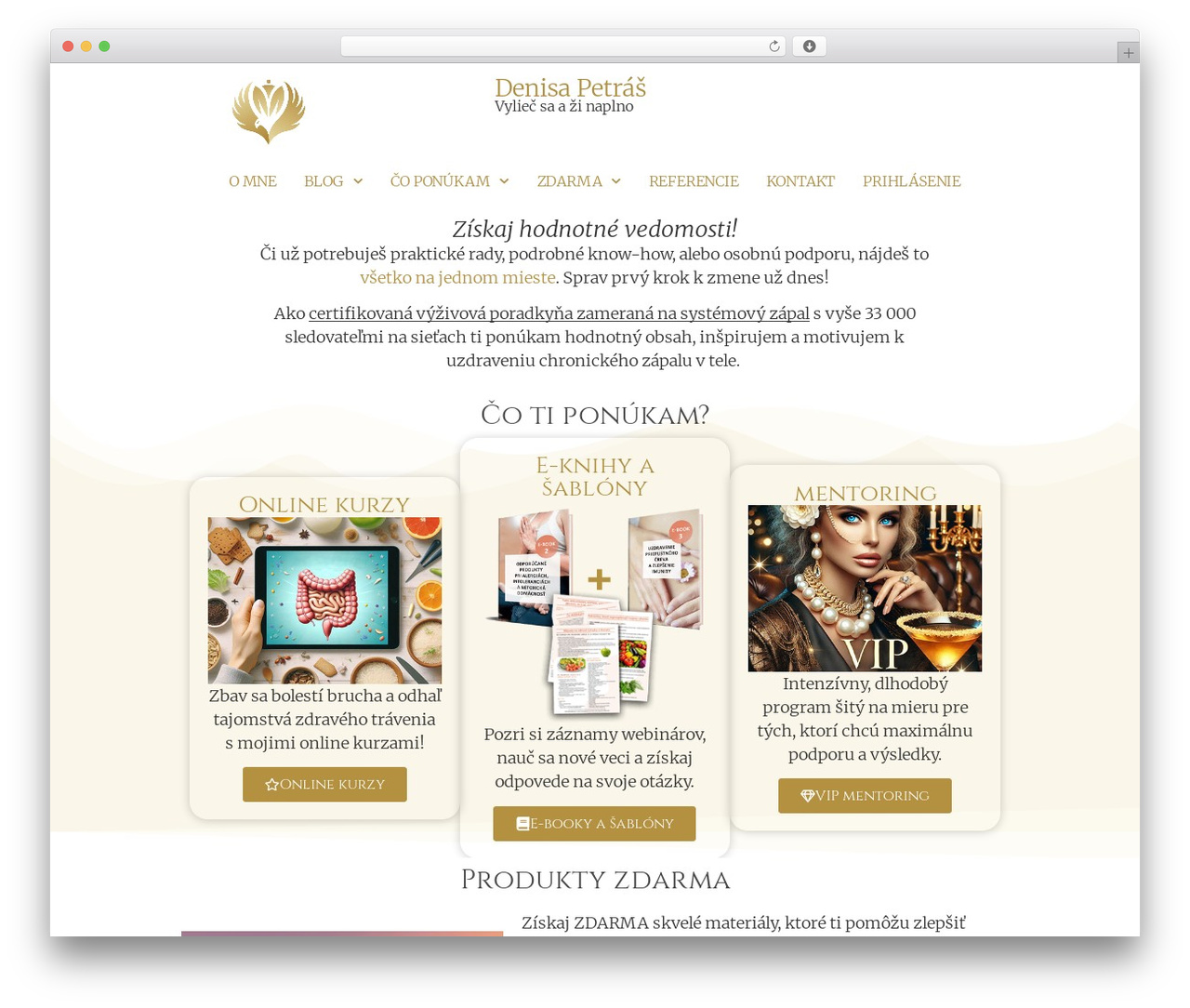 Hello Elementor theme WordPress - denisapetras.sk