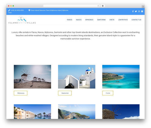 KEA theme WordPress - islandwhitevillas.com