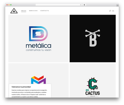 mane WordPress theme - lanzaderadesign.es