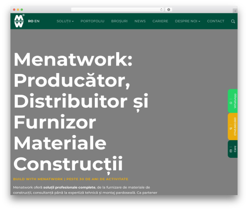 menatwork WordPress theme - menatwork.ro