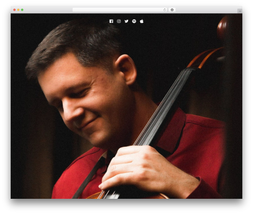 Ovation theme WordPress - nickphotinos.com