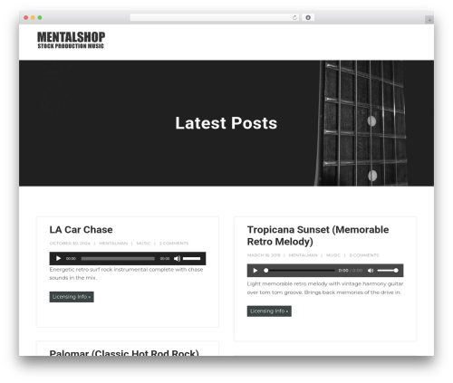 Podcaster SecondLine WordPress store theme - mentalshop.com Podcaster SecondLine WordPress store theme - mentalshop.com