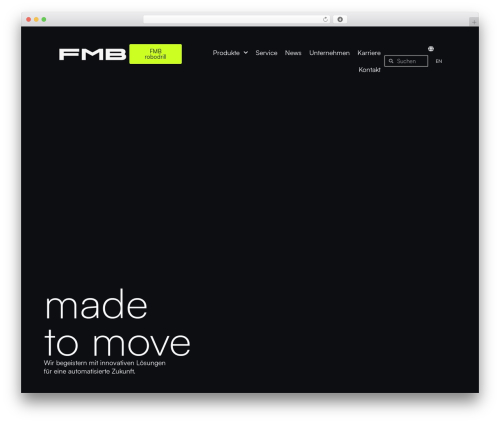 Theme WordPress Hello Elementor - fmb-machinery.com
