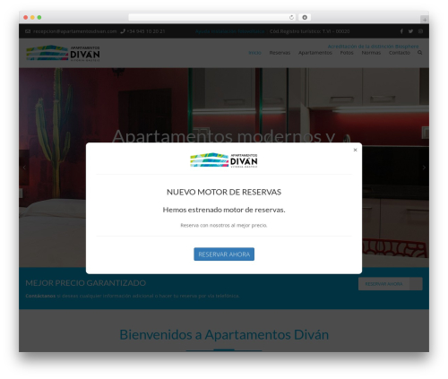 WordPress theme theCorps - apartamentosdivan.com